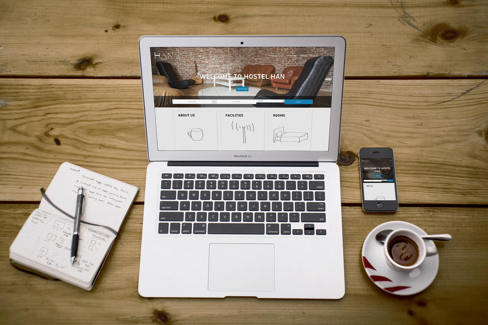 Hostel Han - Hospitality Website